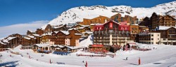 Val Thorens är känd för snögaranti