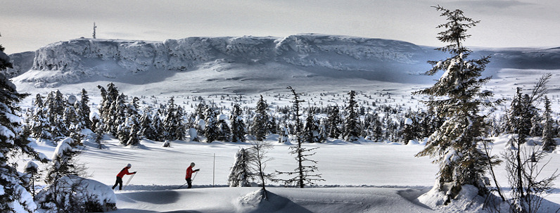 Topp-10 av längdskidorter i Norge