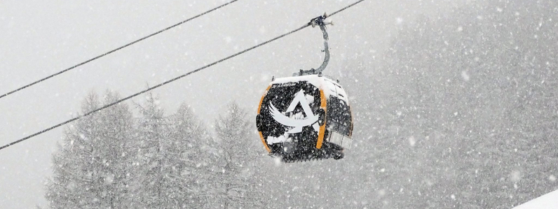 Livigno har jobbat hårt för att få en ny gondol klar till vintern