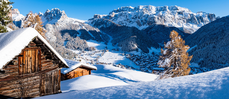 Val Gardena är finsmakarnas paradis