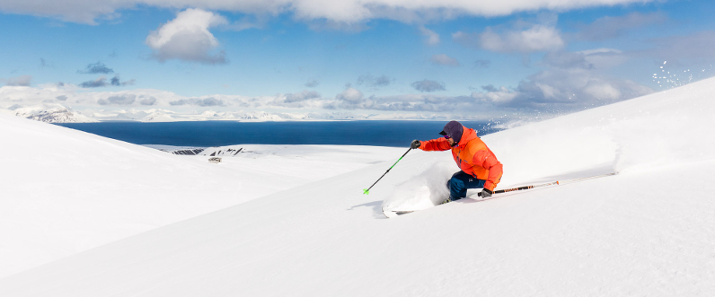 Ski touring på Svalbard