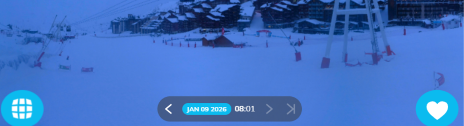 Stora snömängder i Alperna