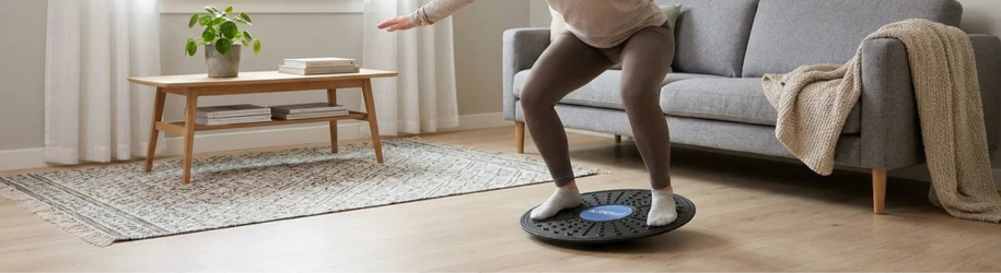 Skidträning med balansbräda: 5 övningar du kan prova hemma