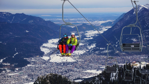 Ett alternativt förslag på en skidresa med själ - Garmisch-Partenkirchen