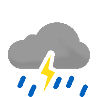 Regn og torden